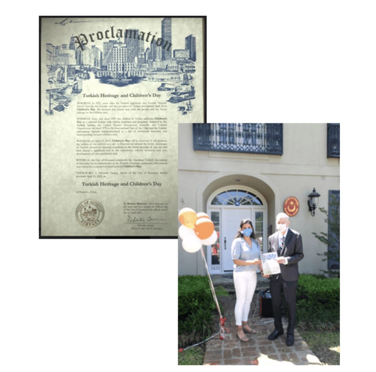 Proclamation from Mayor of Houston for Children's Day