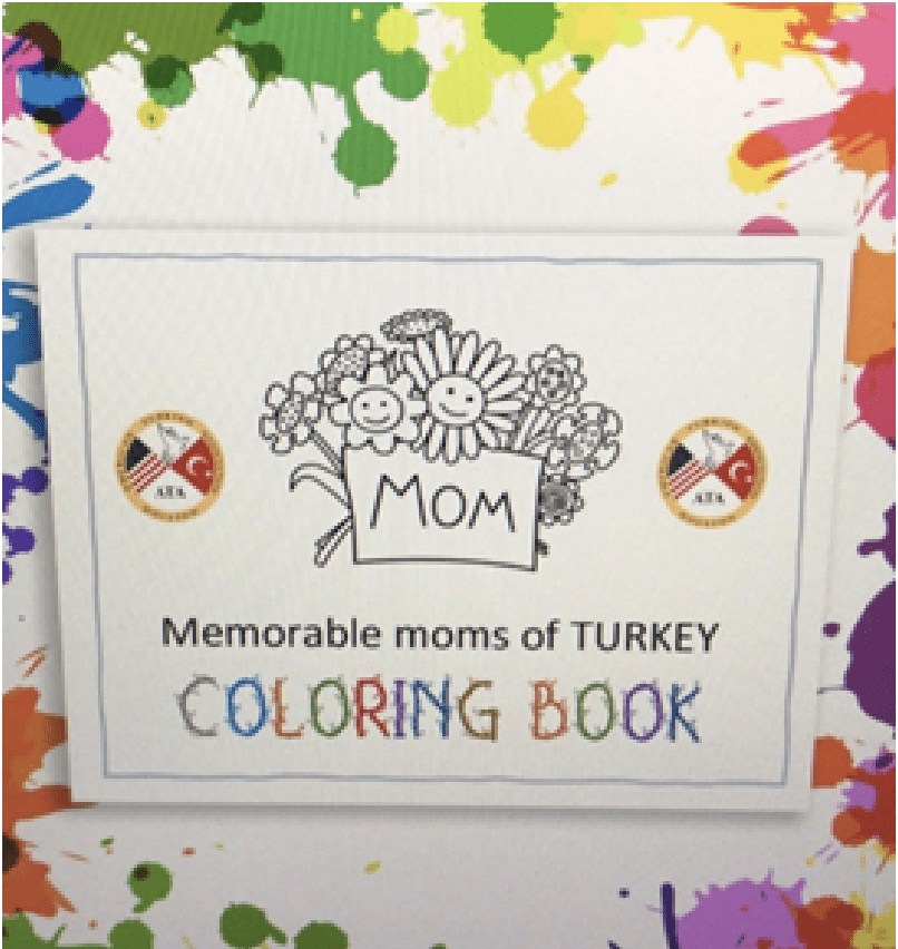 Mother's Day Coloring Book