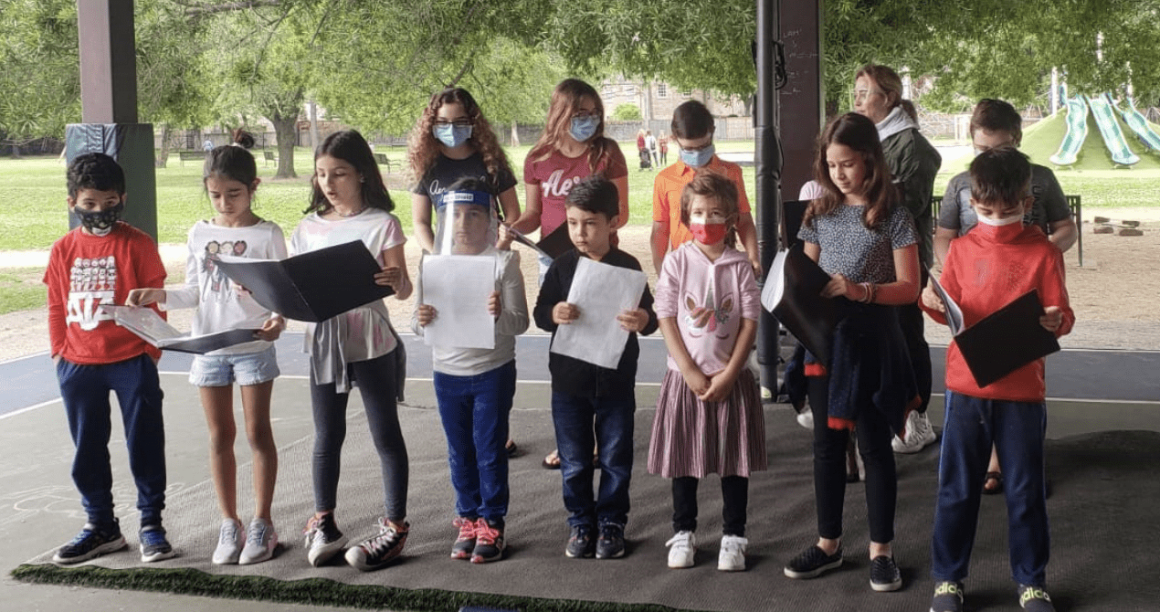 ATA-Houston Children's Choir Practices Regularly